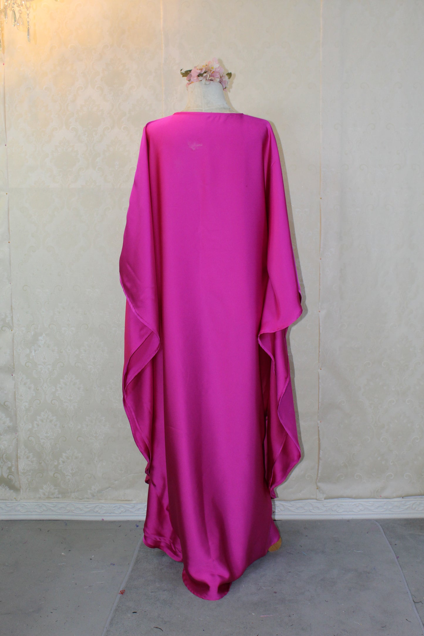 CERVIA Kaftan Dress,dress for women, Maxi Dress, Loose fitting kimono dress, Luxury kaftan evening dress, Plus size kaftan dress
