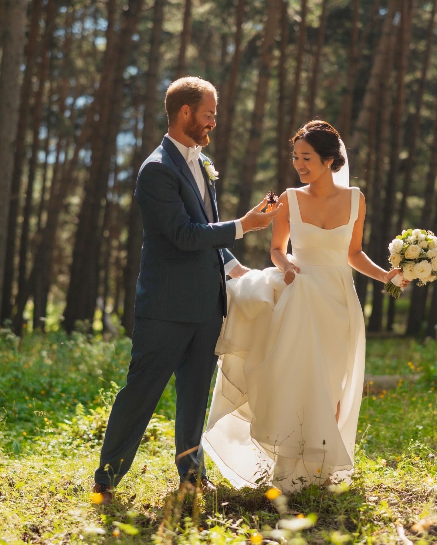 Minimal Wedding Maxi Dress, Minimal Wedding Dress