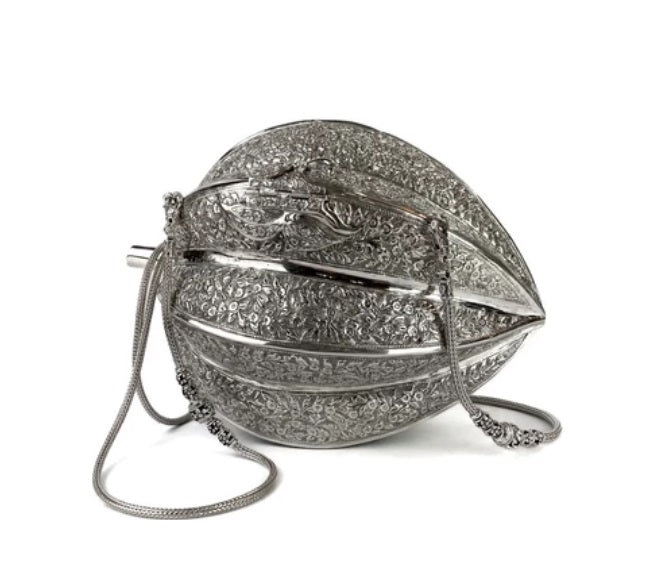 Star Fruit 92.5% Sterling Silver Shoulder Bag
