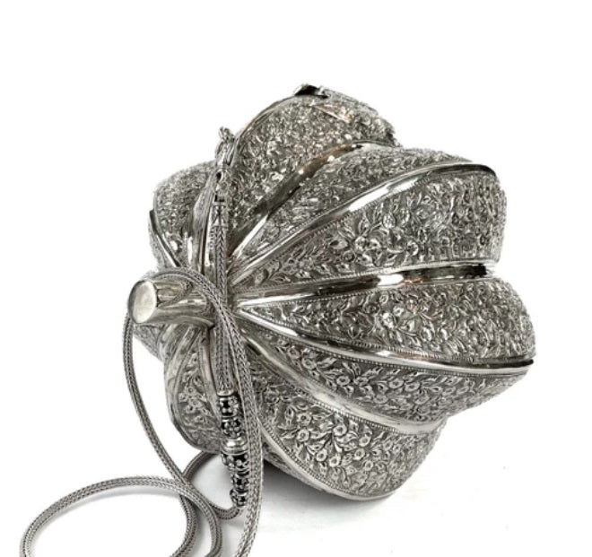 Star Fruit 92.5% Sterling Silver Shoulder Bag