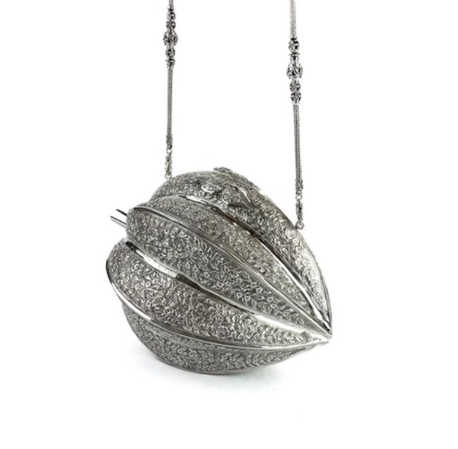 Star Fruit 92.5% Sterling Silver Shoulder Bag