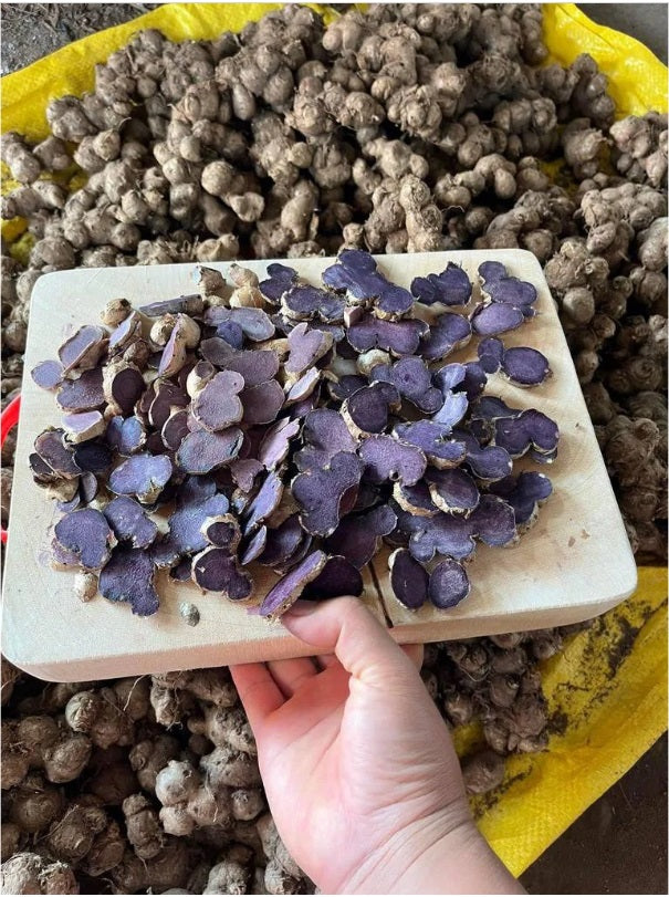 1Kg,Thai Dried Black Ginger Black Galingale Kaempferia Parviflora,Krachai dam, Specially selected Grade A