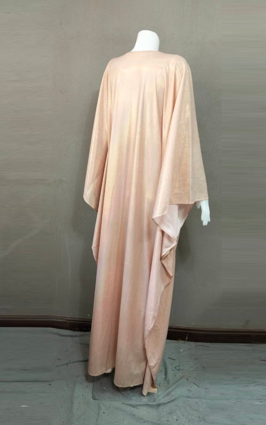 CERVIA Pink Pearl Sparkle Kaftan Dress, Party Cover-Up