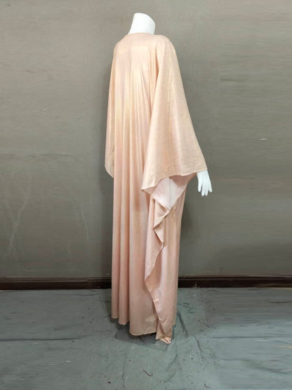 CERVIA Pink Pearl Sparkle Kaftan Dress, Party Cover-Up