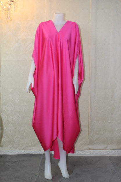 MARAYA Kaftan Feather Dress, dress for women, Maxi Dress, Loose fitting kimono dress, Luxury kaftan evening dress, Plus size kaftan dress