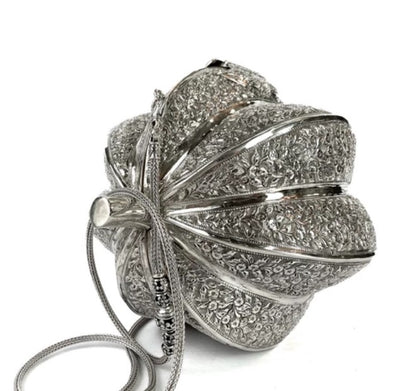 Star Fruit 92.5% Sterling Silver Shoulder Bag