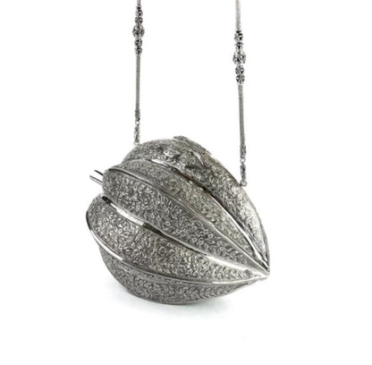 Star Fruit 92.5% Sterling Silver Shoulder Bag