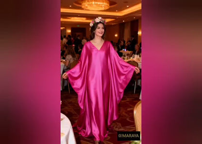 CERVIA Kaftan Dress,dress for women, Maxi Dress, Loose fitting kimono dress, Luxury kaftan evening dress, Plus size kaftan dress